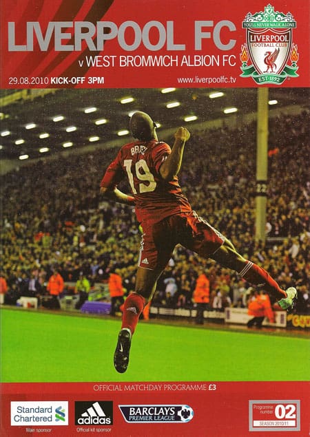 Liverpool FC v West Bromwich Albion FC 